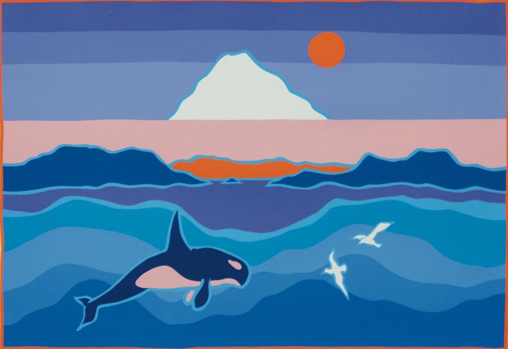 Ted Harrison (1926-2015) - Mt. Baker