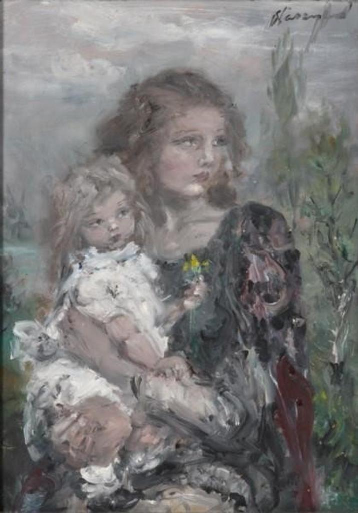 Aurel Naray (1883-1948) - Mother and Child