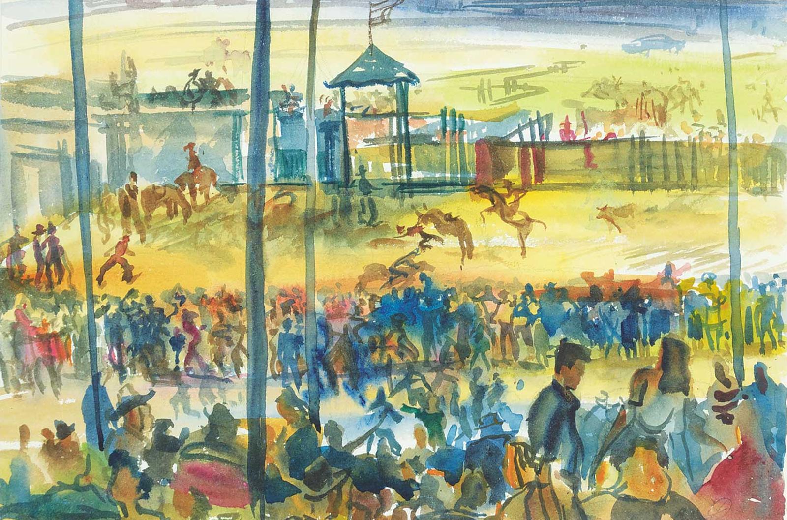 Bartley Robilliard Bart Pragnell (1907-1966) - Rodeo Scene