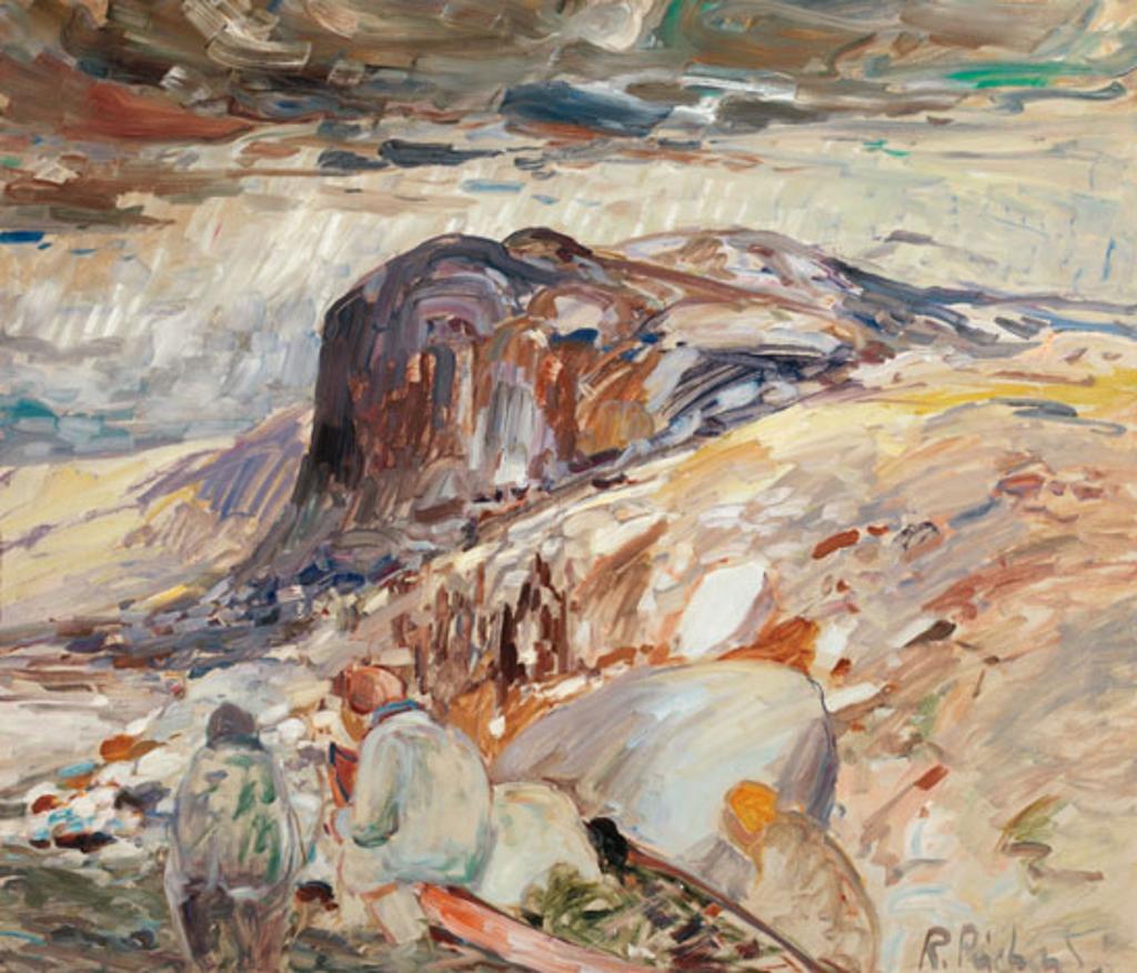 René Jean Richard (1895-1982) - Trappeurs