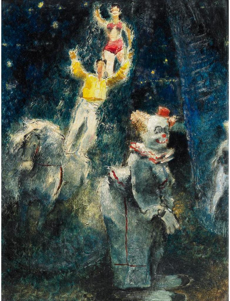 Ronald York Wilson (1907-1984) - Circus Clown
