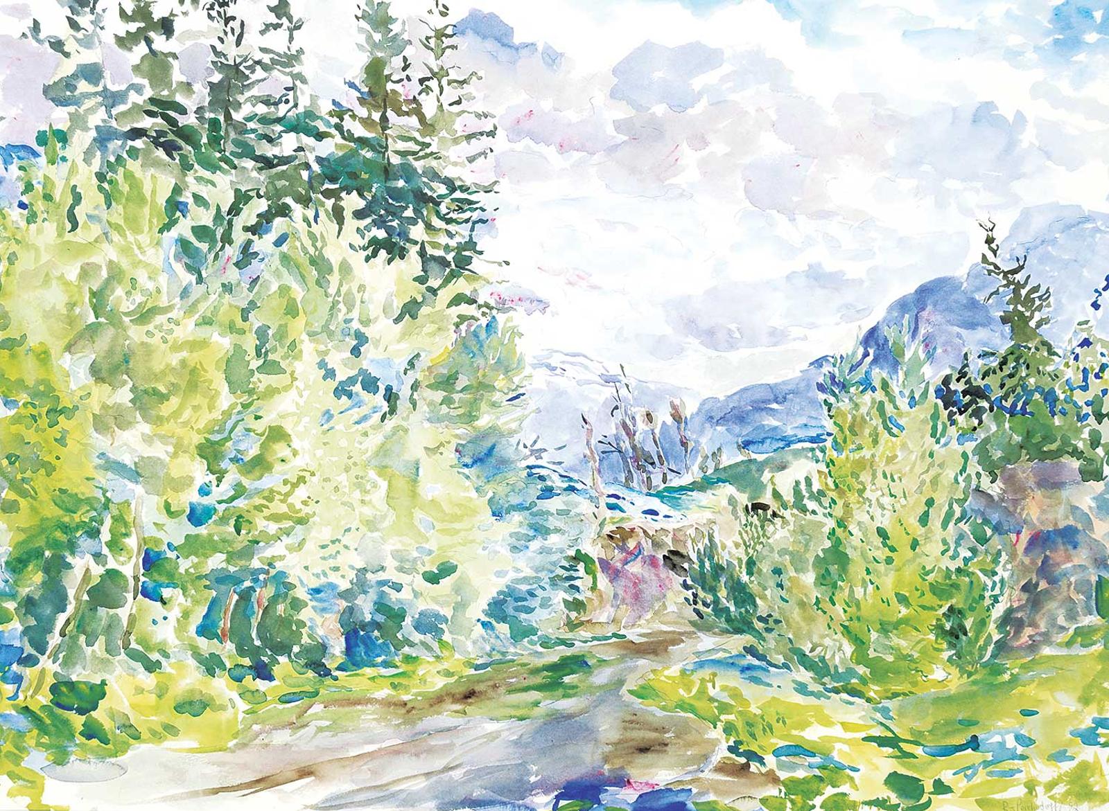 Rebecca Perehudoff (1953) - Untitled - Summer Walk