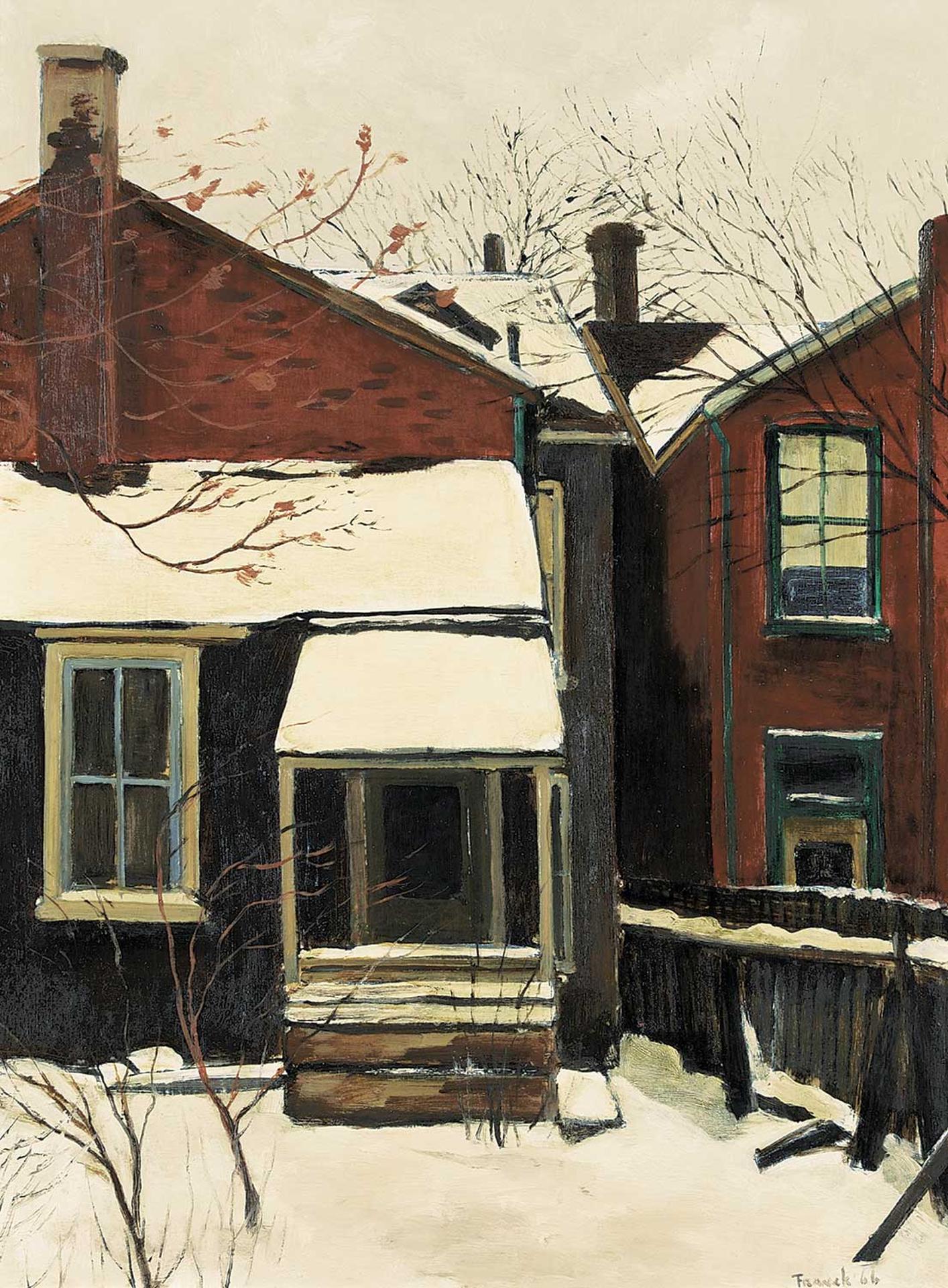 Albert Jacques Franck (1899-1973) - Lane Behind Montrose Avenue