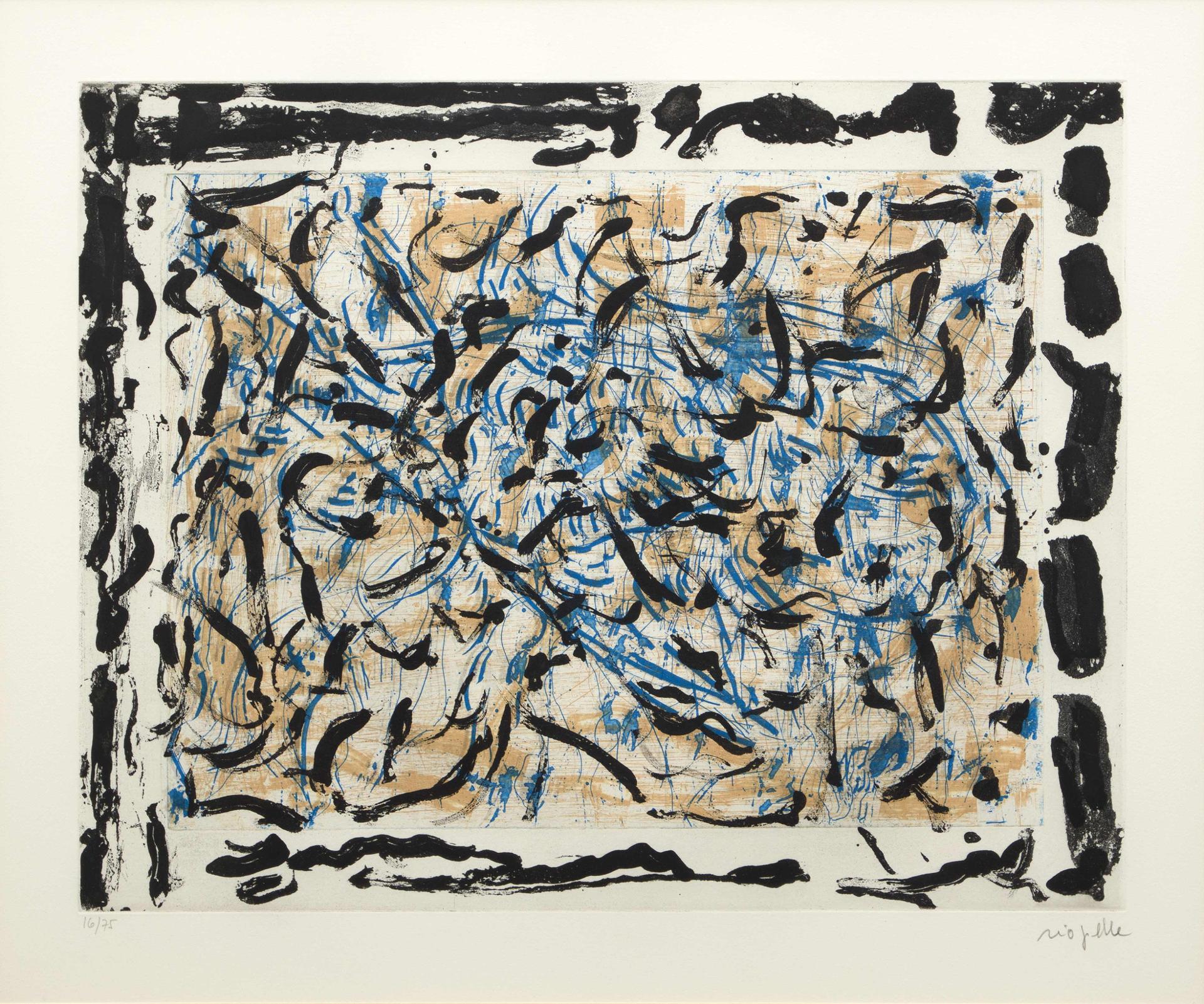 Jean-Paul Riopelle (1923-2002) - Les mouches à marier nº 6, 1985