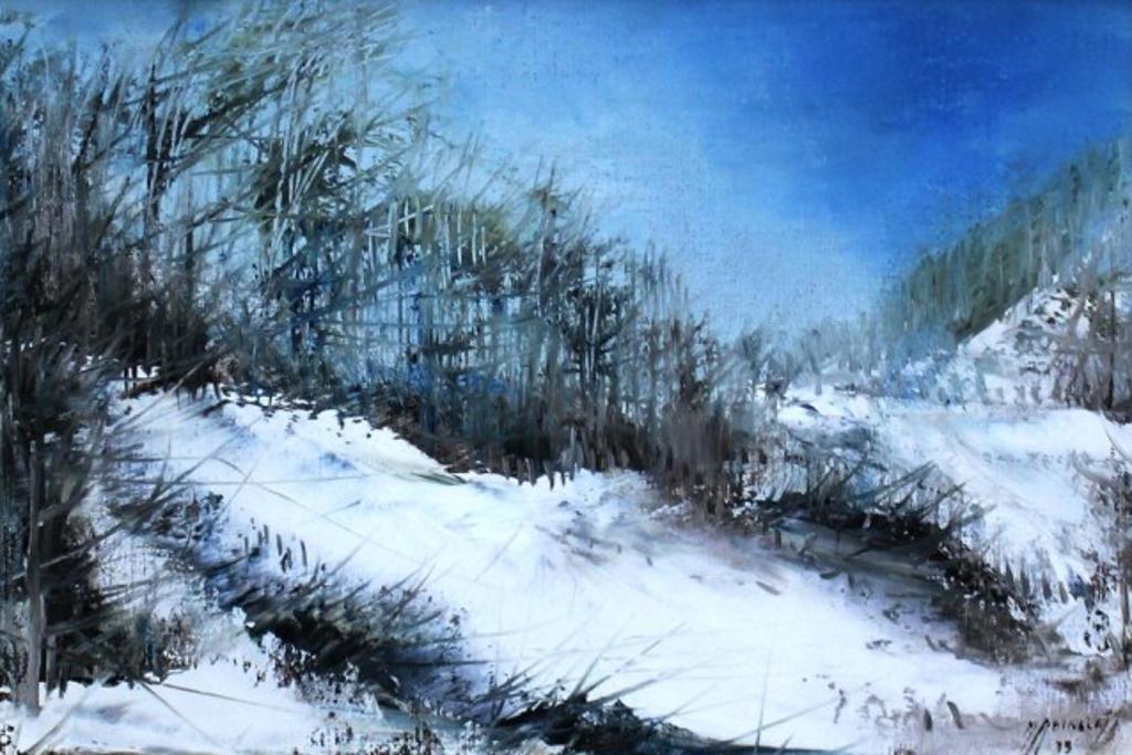 Moses (Moe) Martin Reinblatt (1917-1979) - Winter Leaves