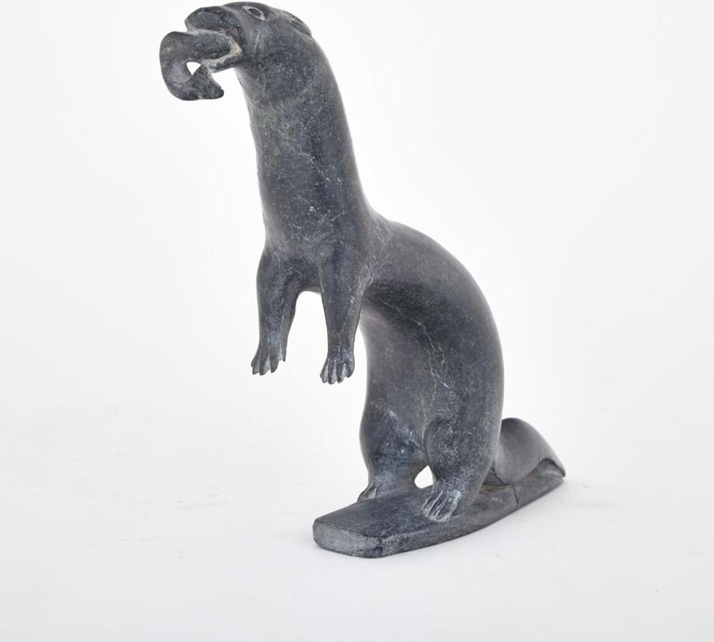 Joe Talirunili (1893-1976) - Otter With Fish