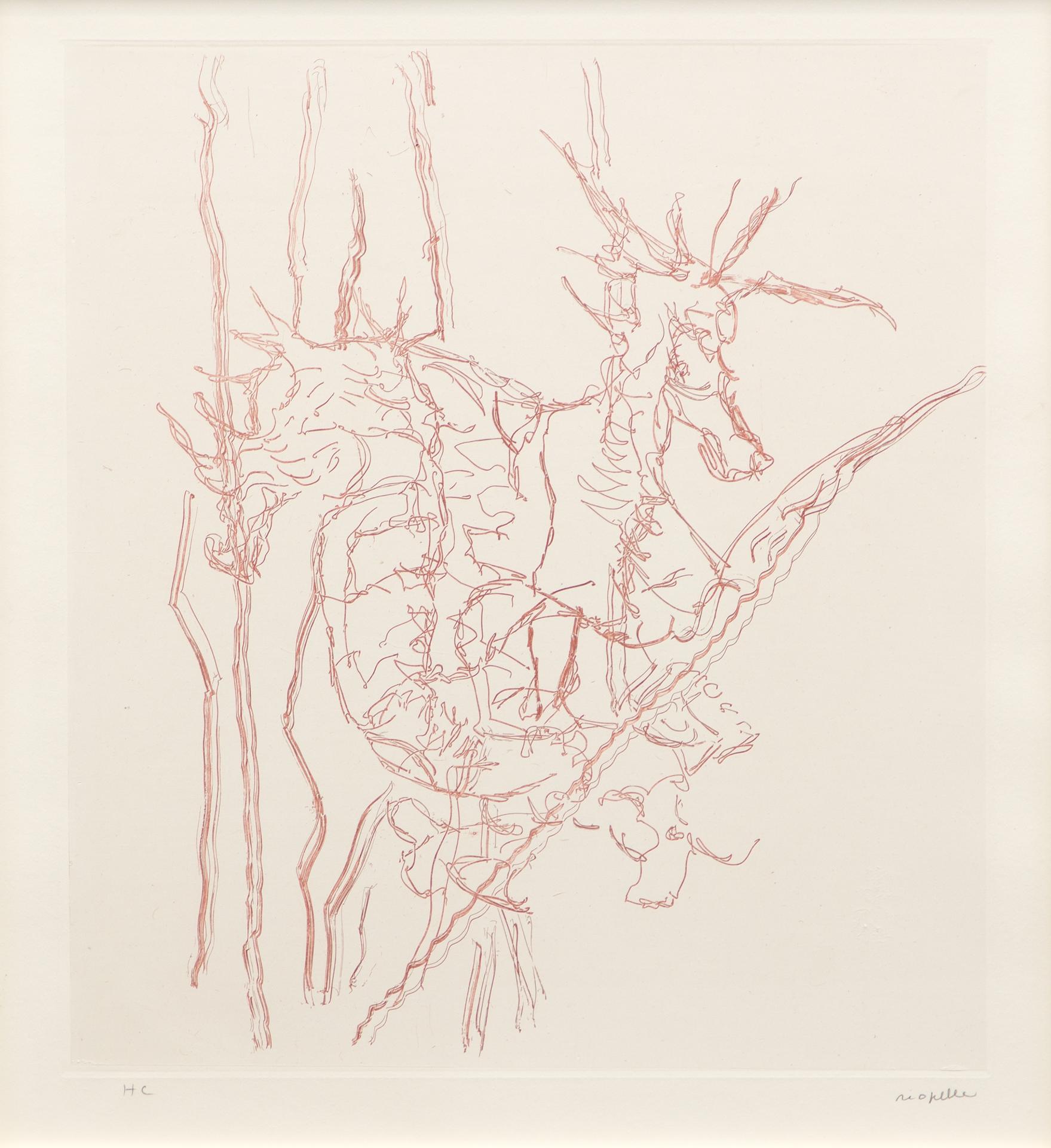 Jean-Paul Riopelle (1923-2002) - L'Hippocampe, 1968