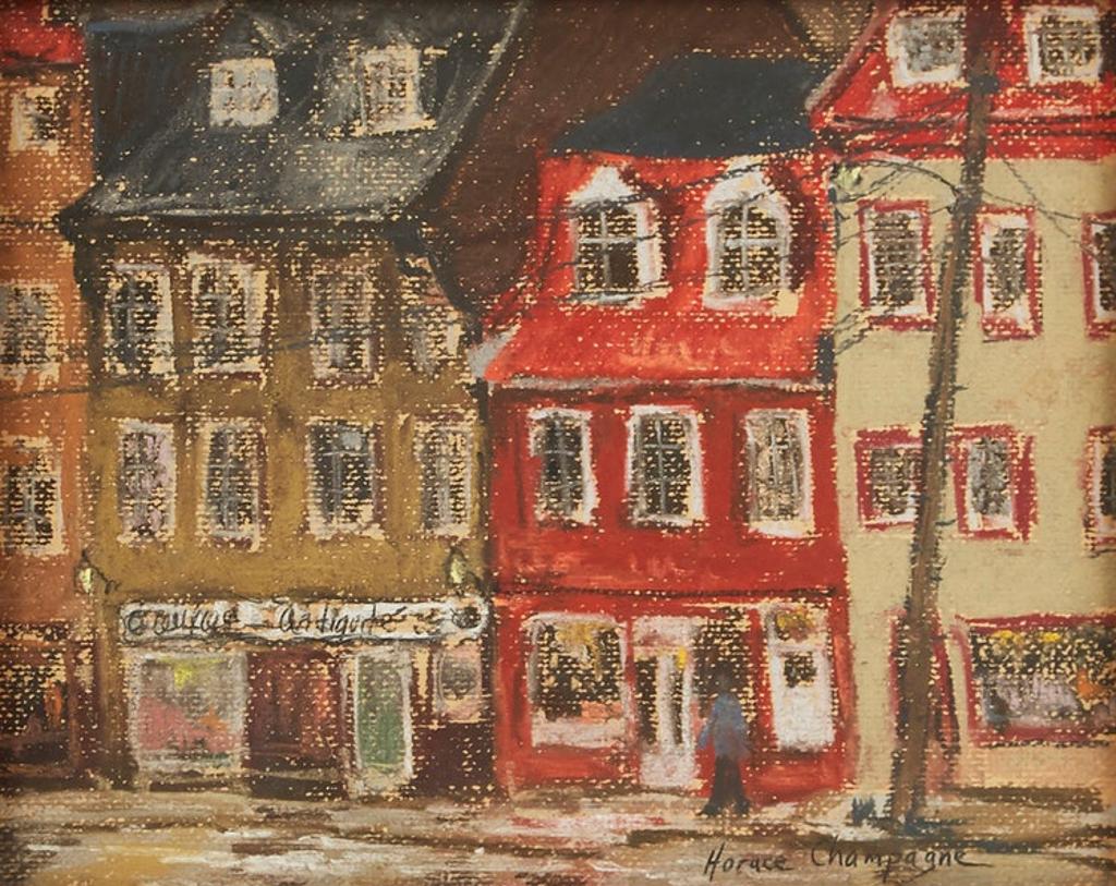 Horace Champagne (1937) - St. Paul St., Québec