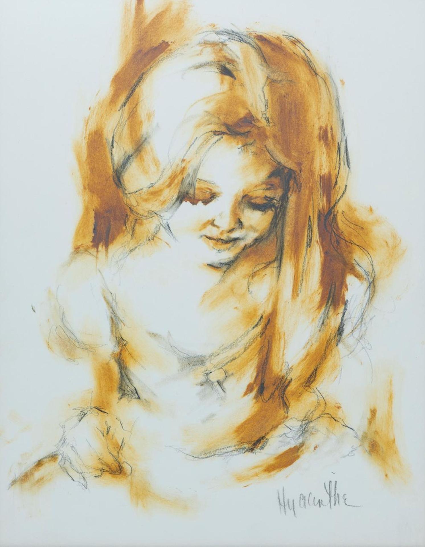 Hyacinthe Kuller-Baron (1936) - Untitled - Seated Child