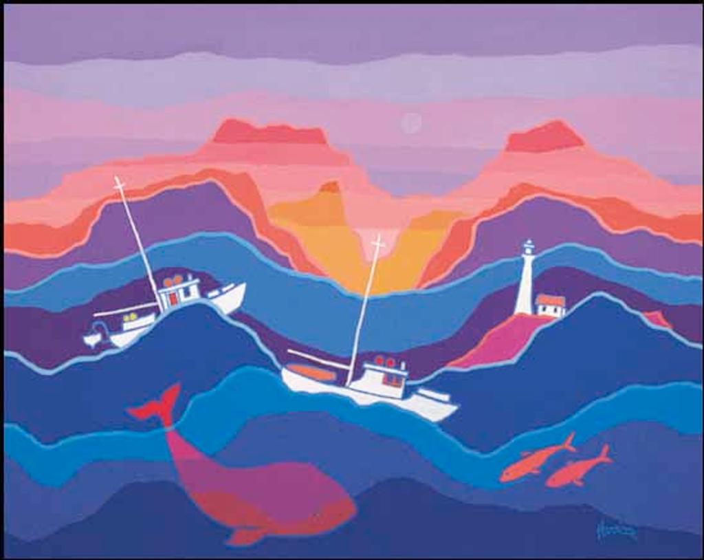 Ted Harrison (1926-2015) - Misty Islands