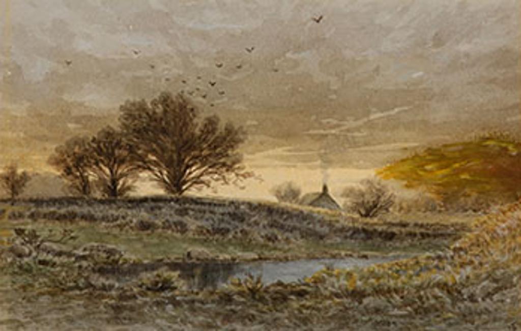 Frederick Arthur Verner (1836-1928) - Sunset in the Country