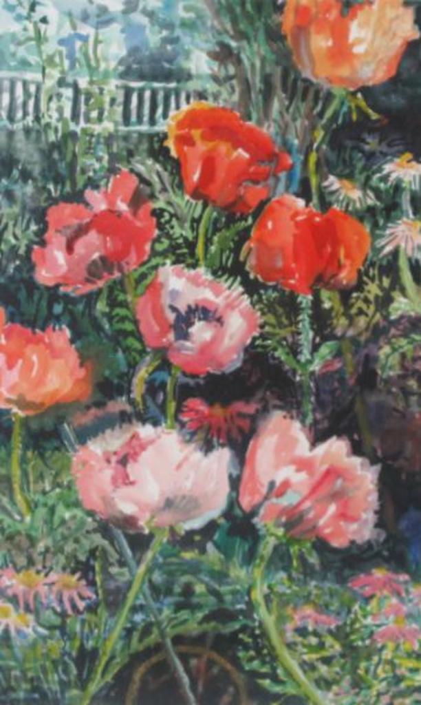 Andie C. Wicherts (1930-2019) - Poppies; 2001