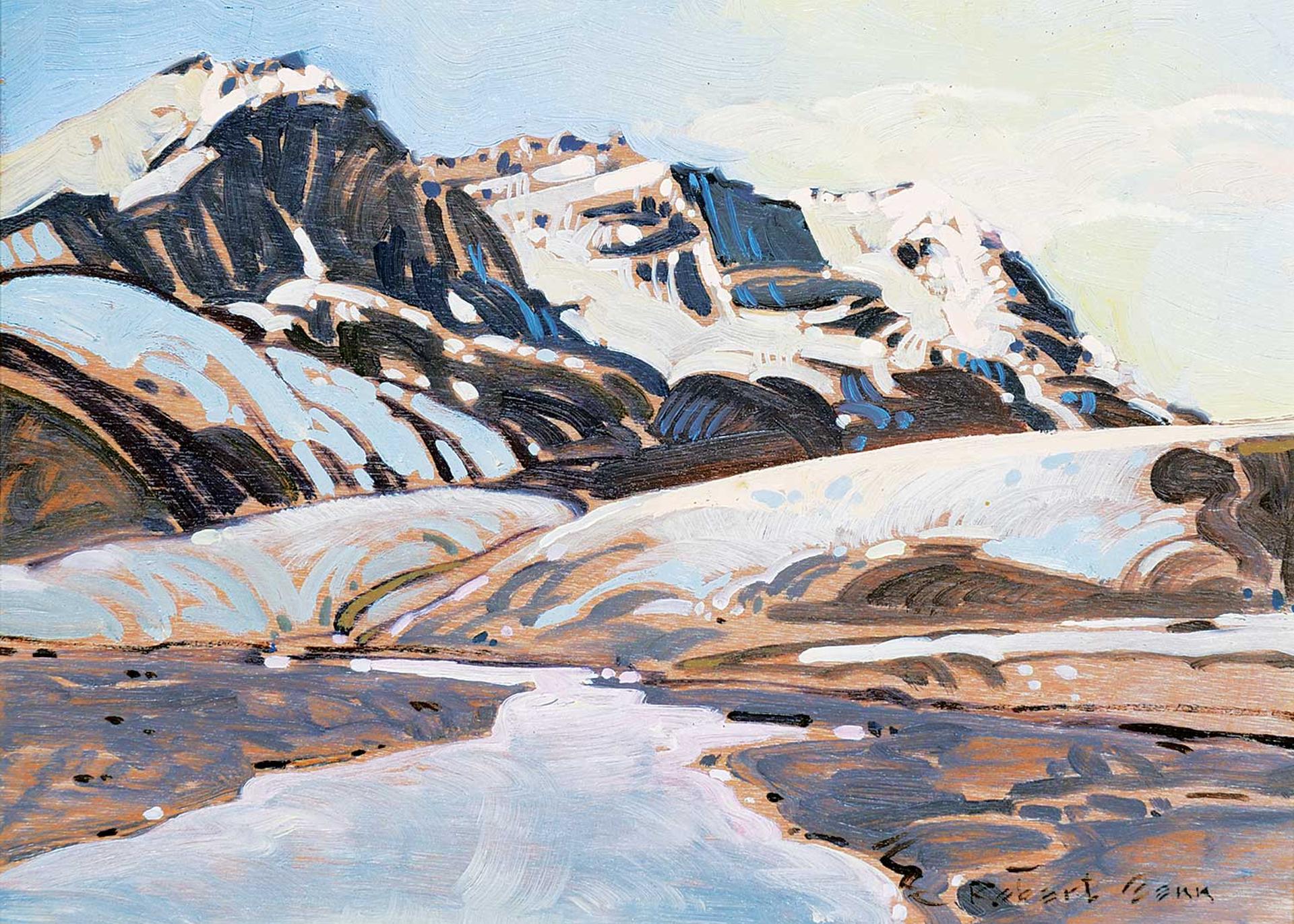 Robert Douglas Genn (1936-2014) - On the Columbian Ice Field