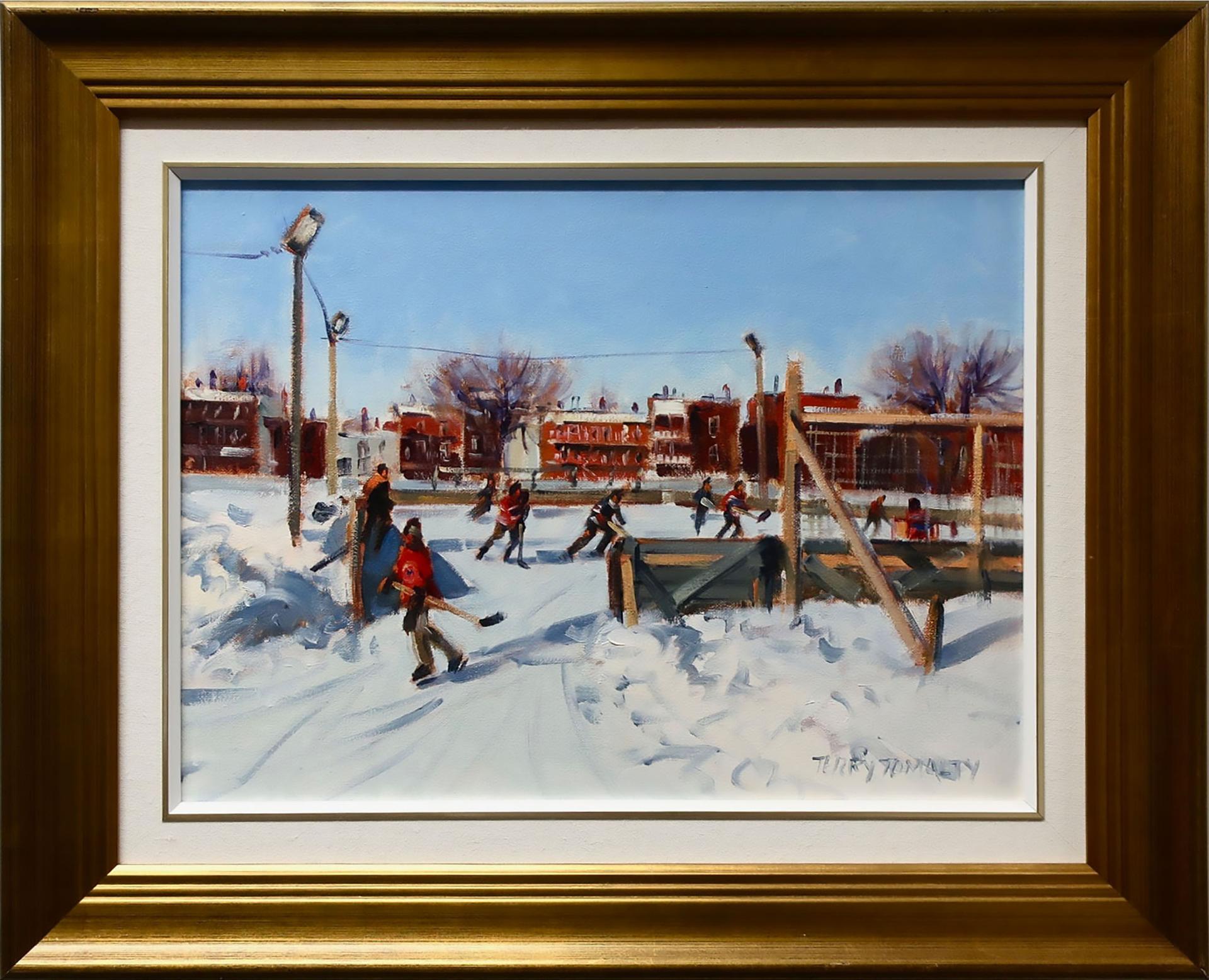 Terry Tomalty (1935) - Cold Day, Hot Game