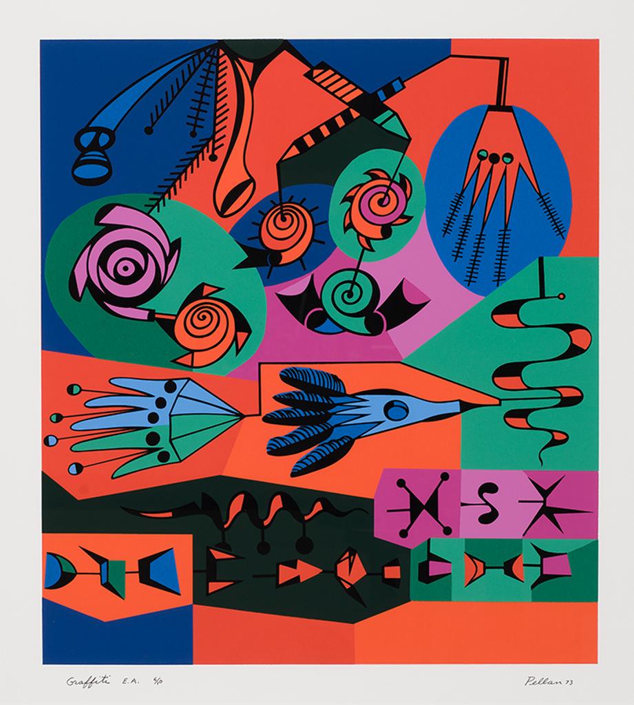 Alfred Pellan (1906-1988) - Graffiti