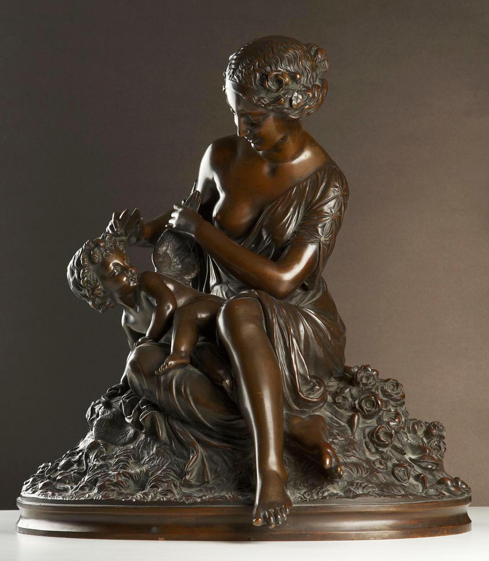 Charles Cumberworth (1811-1852) - Venus clipping Cupid's wings