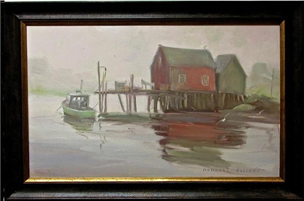 Douglas Ferfguson Elliott (1916-2012) - Fog At Prospect