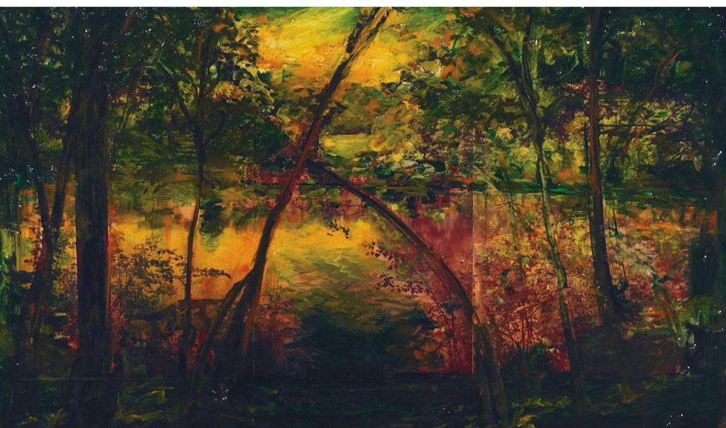 David Charles Bierk (1944-2002) - Olana Study 10