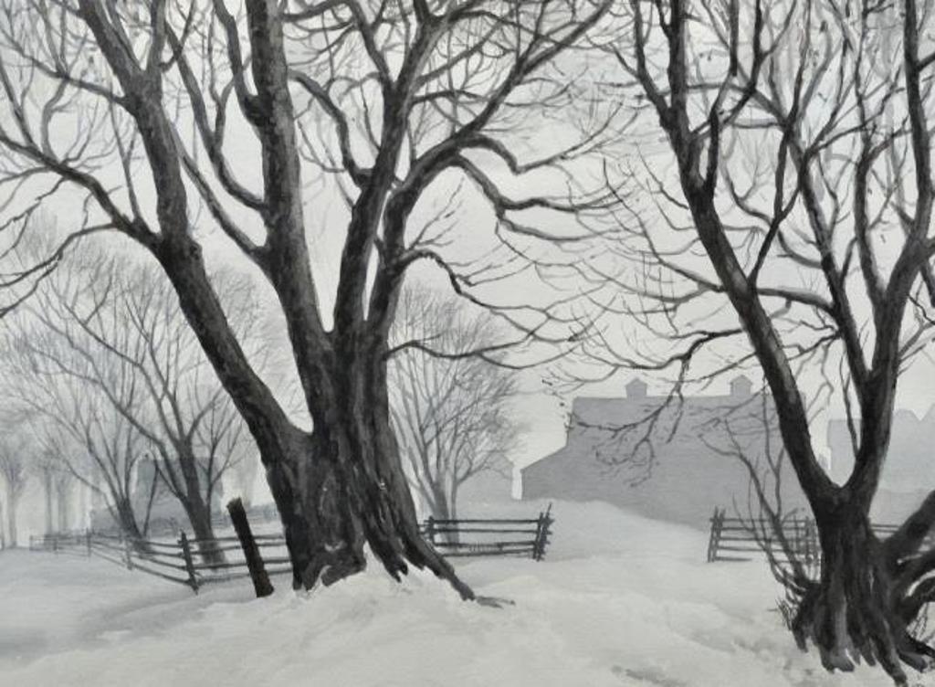 Stanford James Perrott (1917-2001) - Farm in Winter