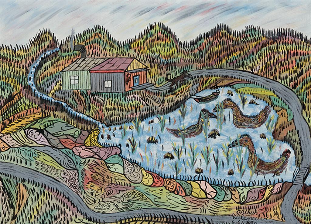 Arthur Villeneuve (1910-1990) - Cap-Santé près de Montréal
