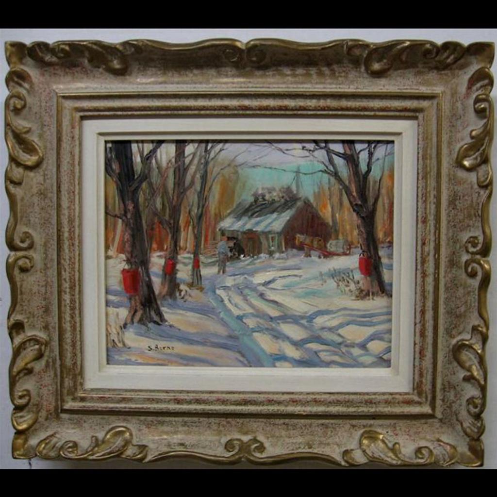 Sydney Martin Berne (1921-2013) - Sugaring, Rawdon, Que.; St. Sauver, Que.