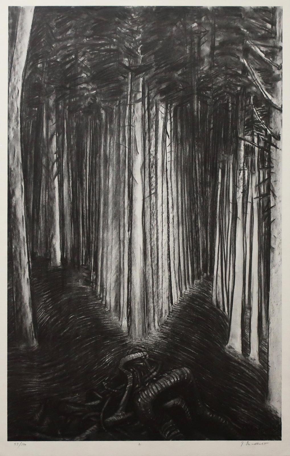Jack Leaonard Shadbolt (1909-1998) - 2 (The Hornby Suite - Homage To Emily Carr)