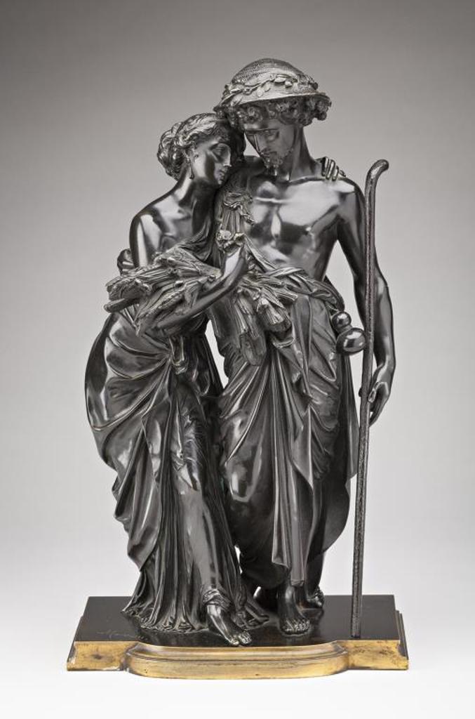 Auguste-Louis-Mathurin Moreau (1834-1917) - deep brown/black patinated