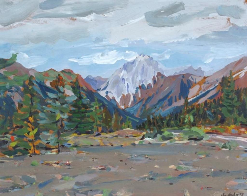 Ken Christopher (1942) - Mountains - Late Fall; 1978