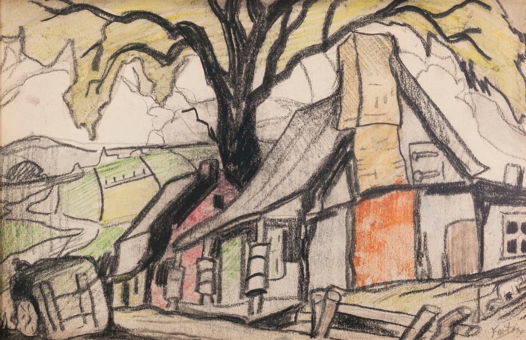 Marc-Aurèle Fortin (1888-1970) - Maison Canadienne