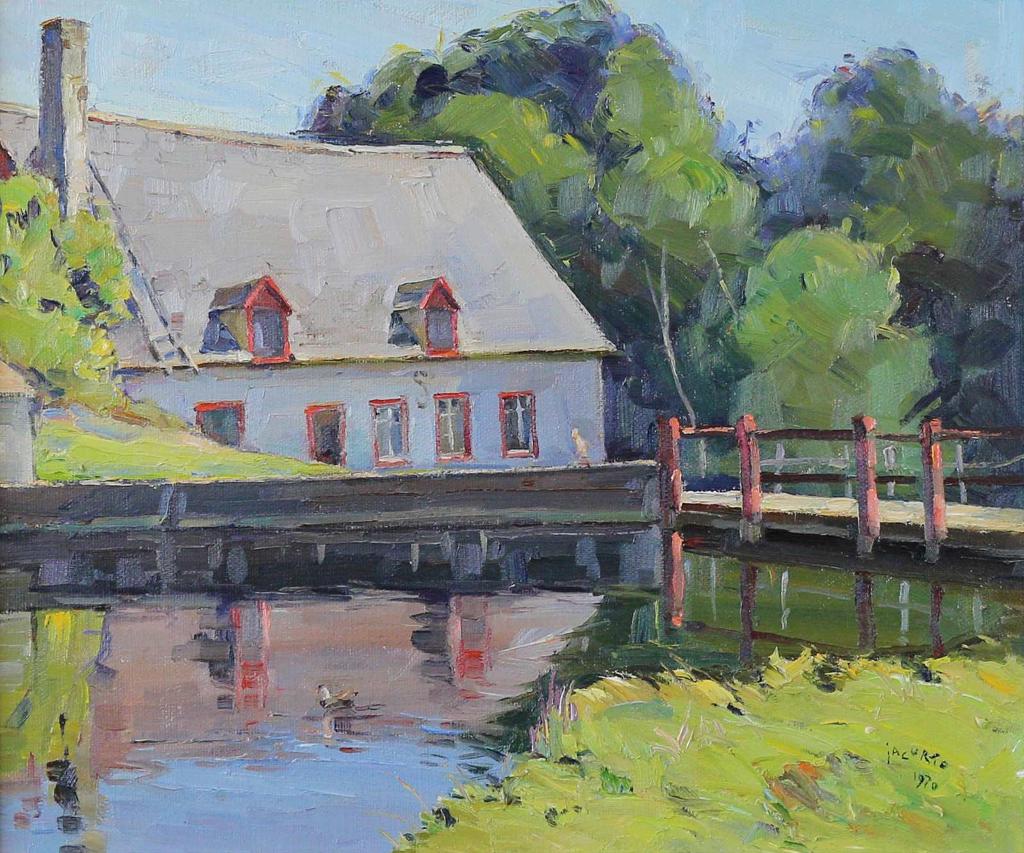 Francesco (Frank) Iacurto (1908-2001) - Le Moulin Des Eboulements; 1970