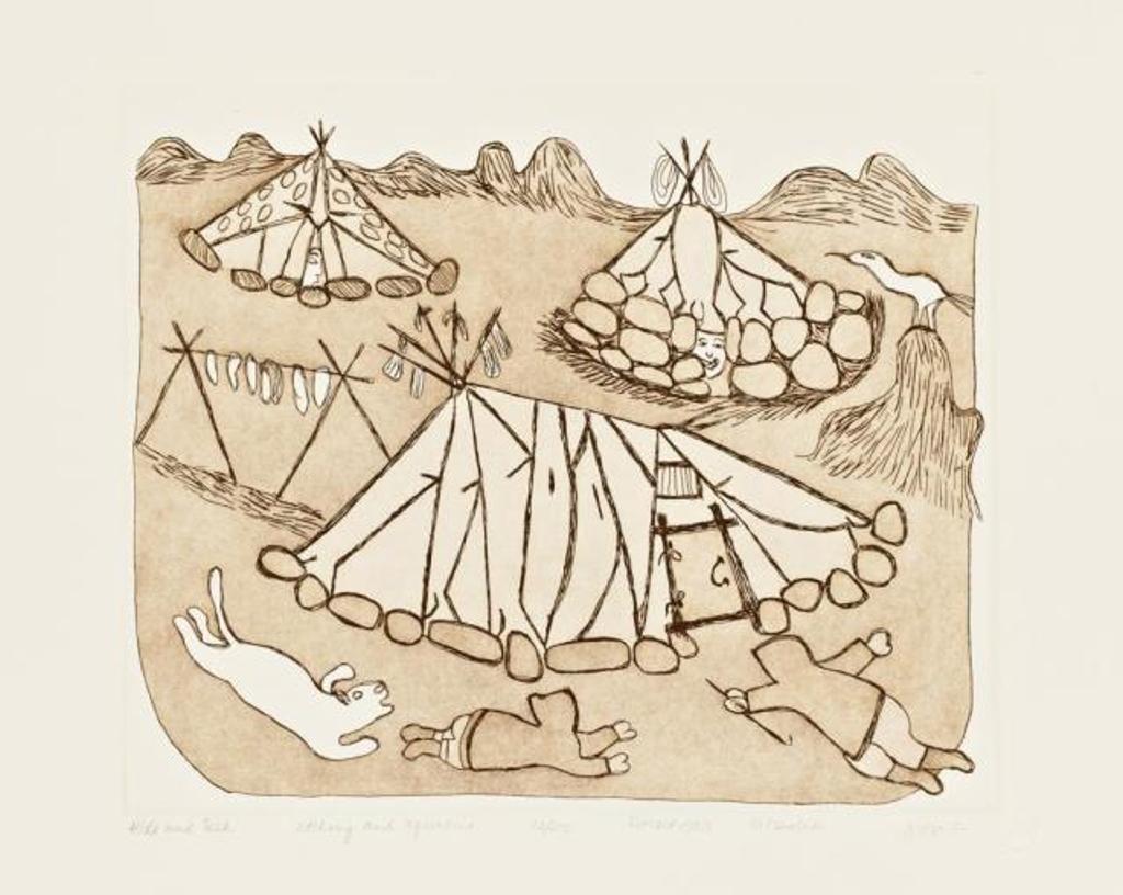 Pitseolak Ashoona (1904-1983) - Untitled
