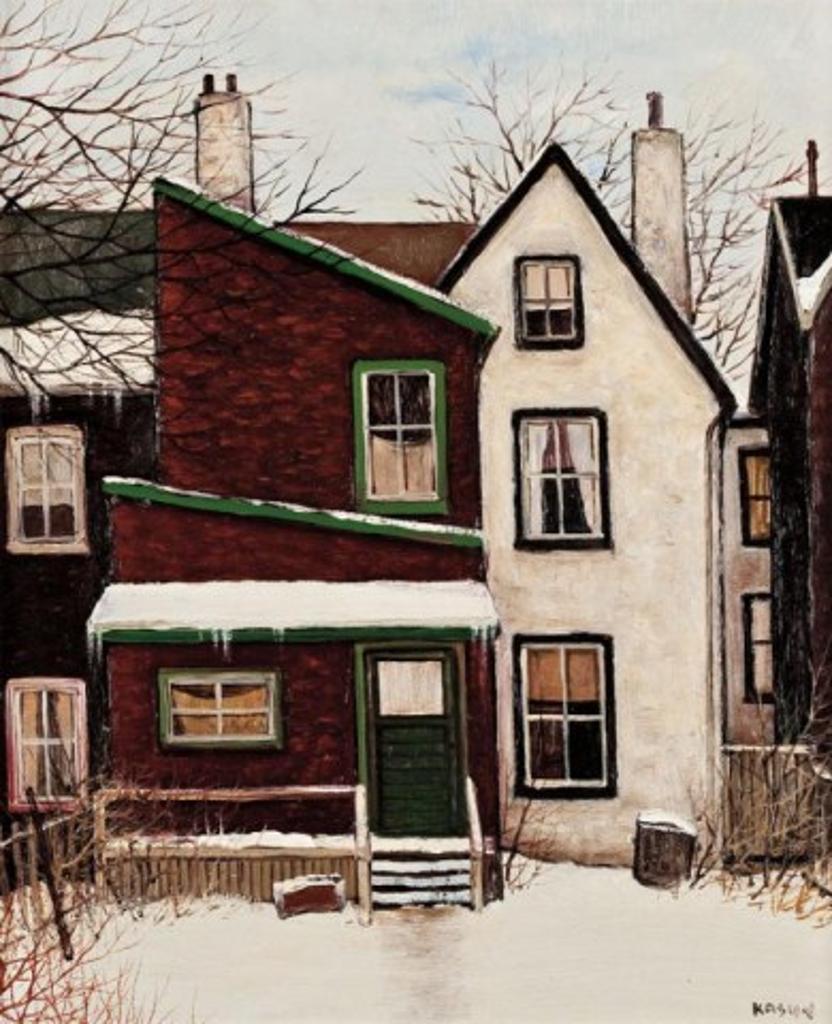 John Kasyn (1926-2008) - Back of Pembroke Street