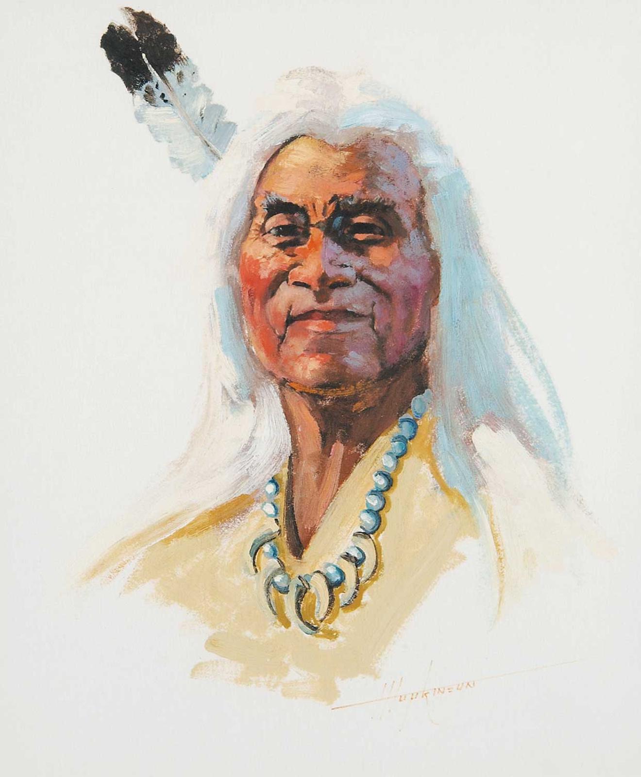 Harold Hopkinson - Untitled - Chief Dan George