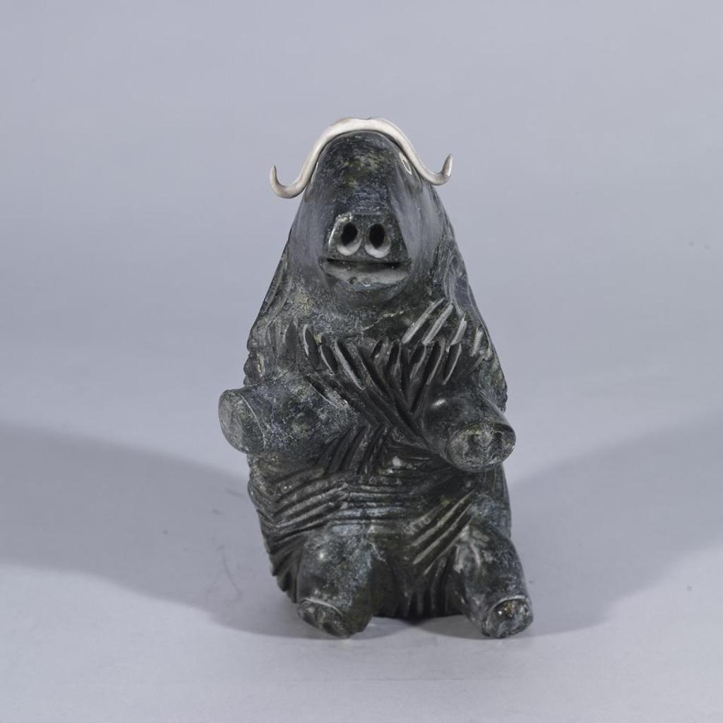 Judas Ullulaq (1937-1998) - Seated Musk Ox