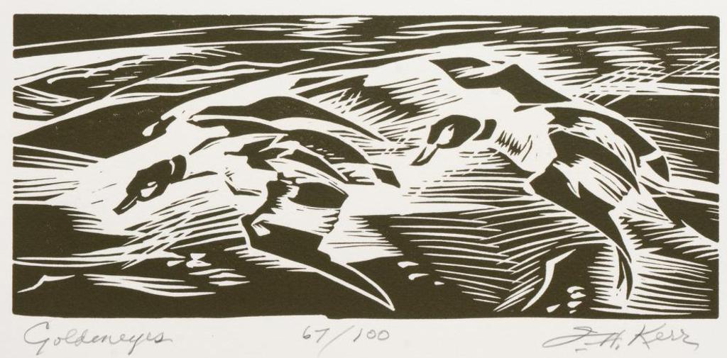 Illingworth Holey (Buck) Kerr (1905-1989) - Golden Eyes