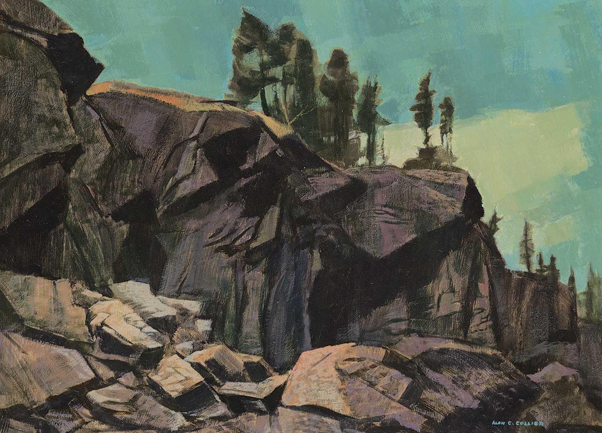 Alan Caswell Collier (1911-1990) - On Opabin Plateau [Lake O'Hara Group]