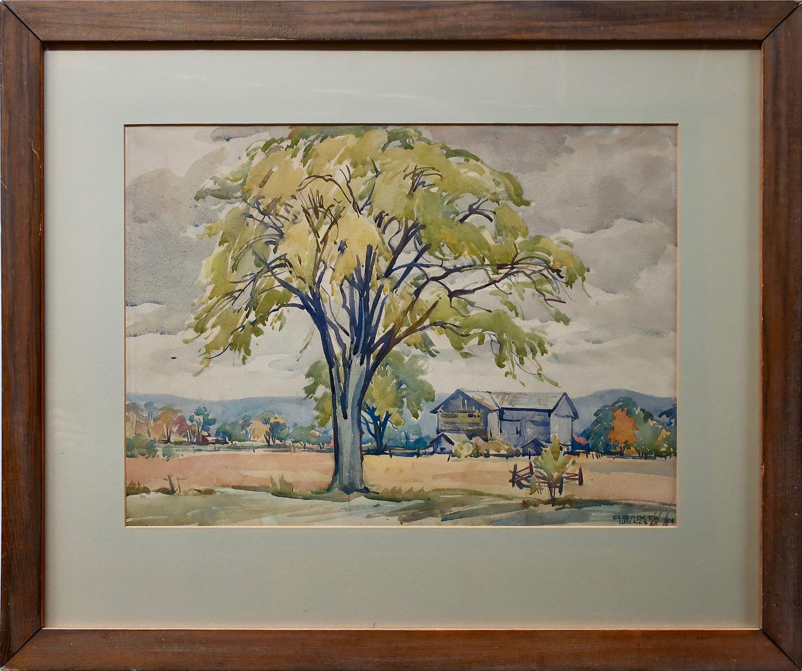 Elizabeth Wilkes [hoey] (1915-2012) - Sunlit Farm