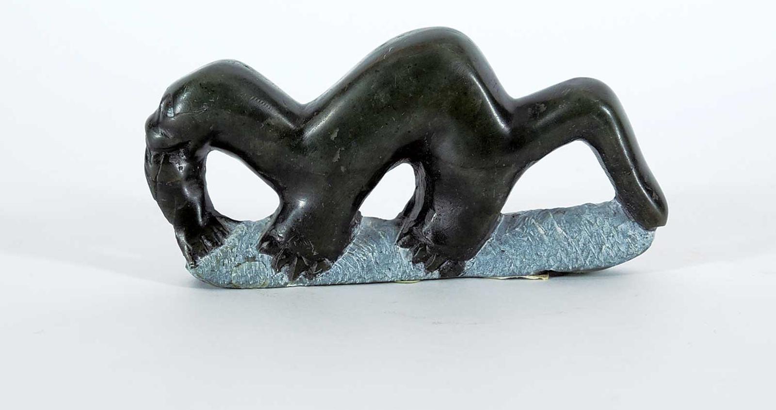 Inukpuk - Untitled - Weasel Catching Fish