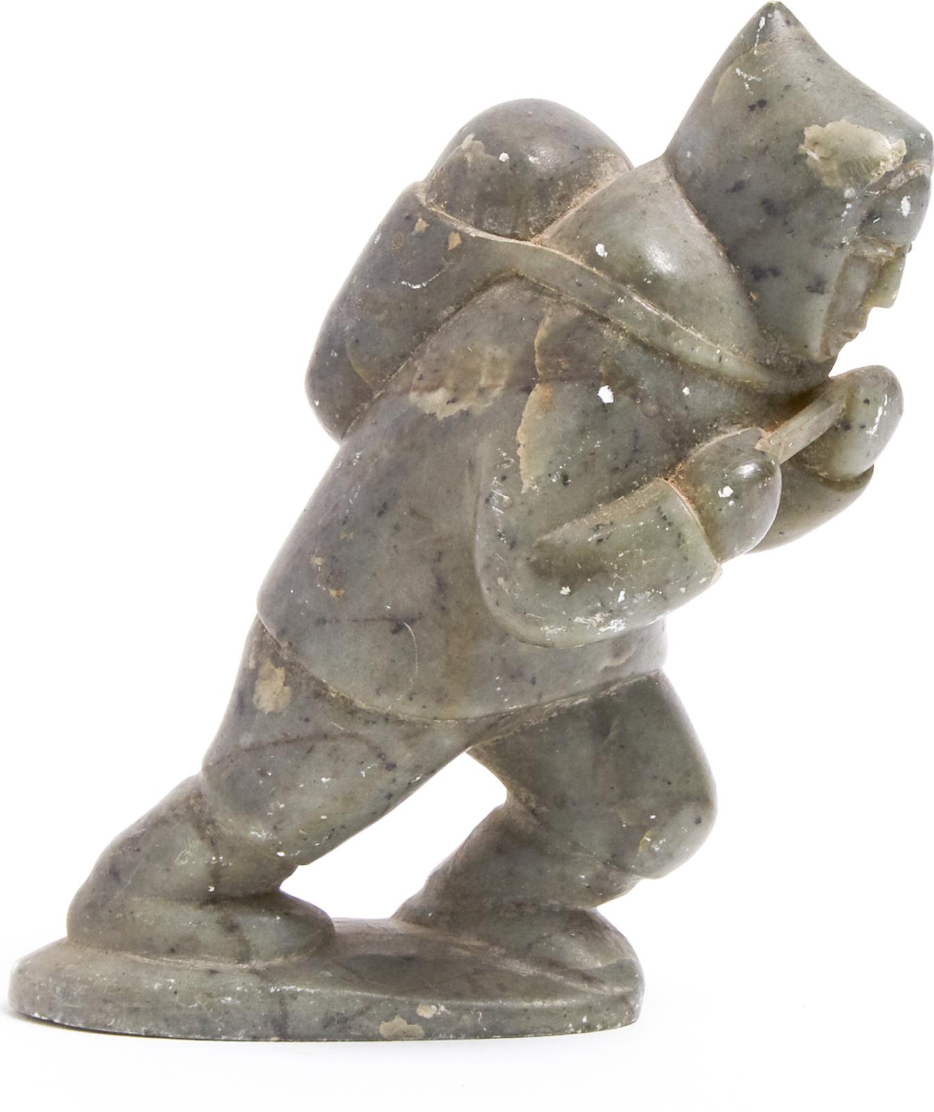 Davidee Kasudluak (1913) - Hunter With Heavy Pack