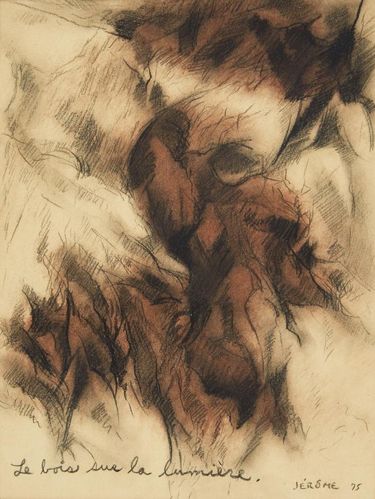 Jean-Paul Jérôme (1928-2004) - Le bois sur la lumière