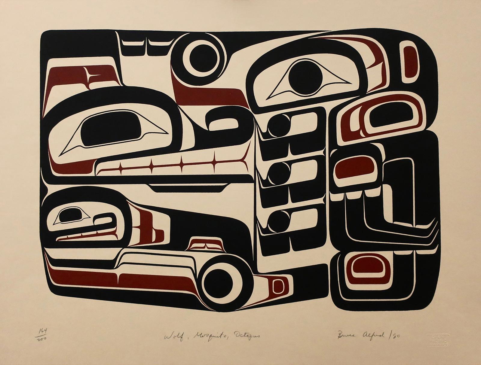 Bruce Alfred (1950) - Wolf, Mosquito, Octopus