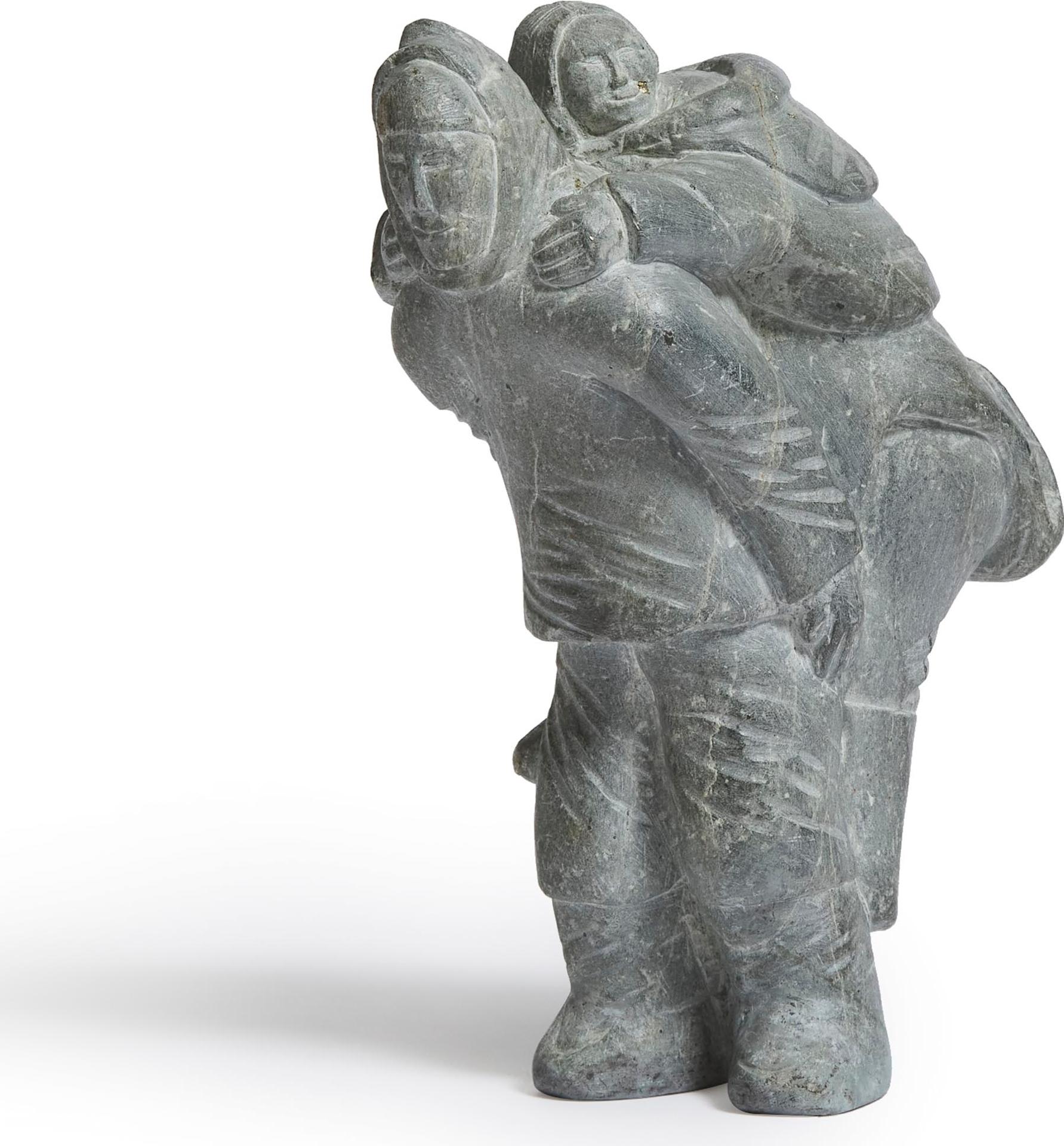 Johnny Issaja Papigatok (1923) - Father And Child, Ca. 1955