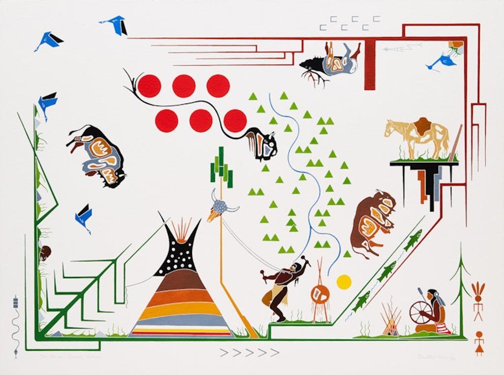 David B. Williams (1947-2009) - Sun Dance - Summer Venture