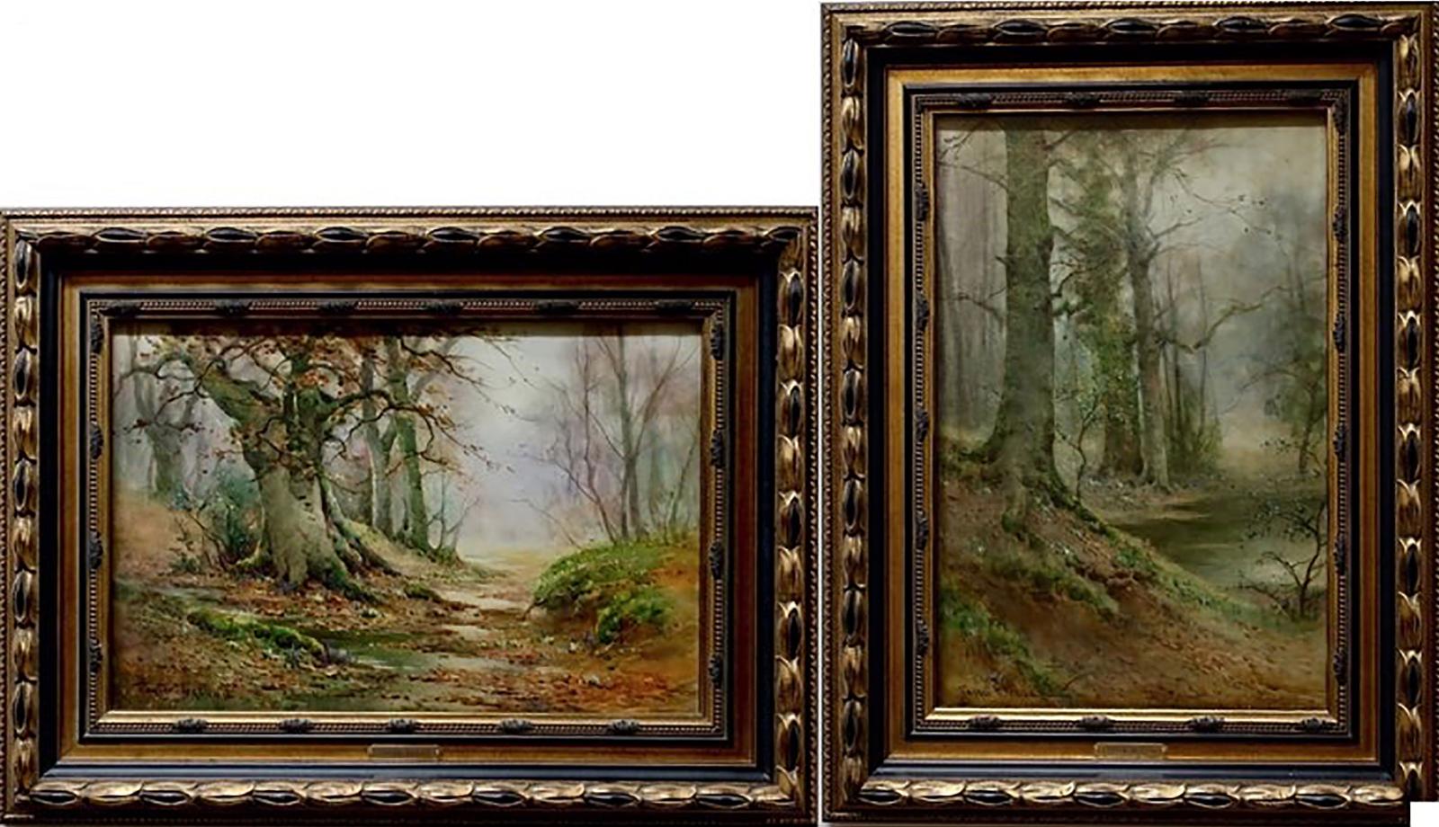 Thomas Taylor-Ireland (1894-1921) - Fall Woodland Studies