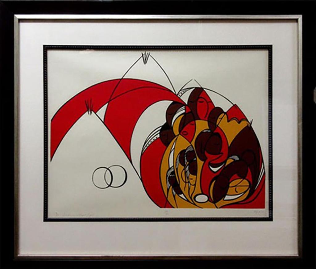 Daphne Odjig (1919-2016) - Indians Without Tipis