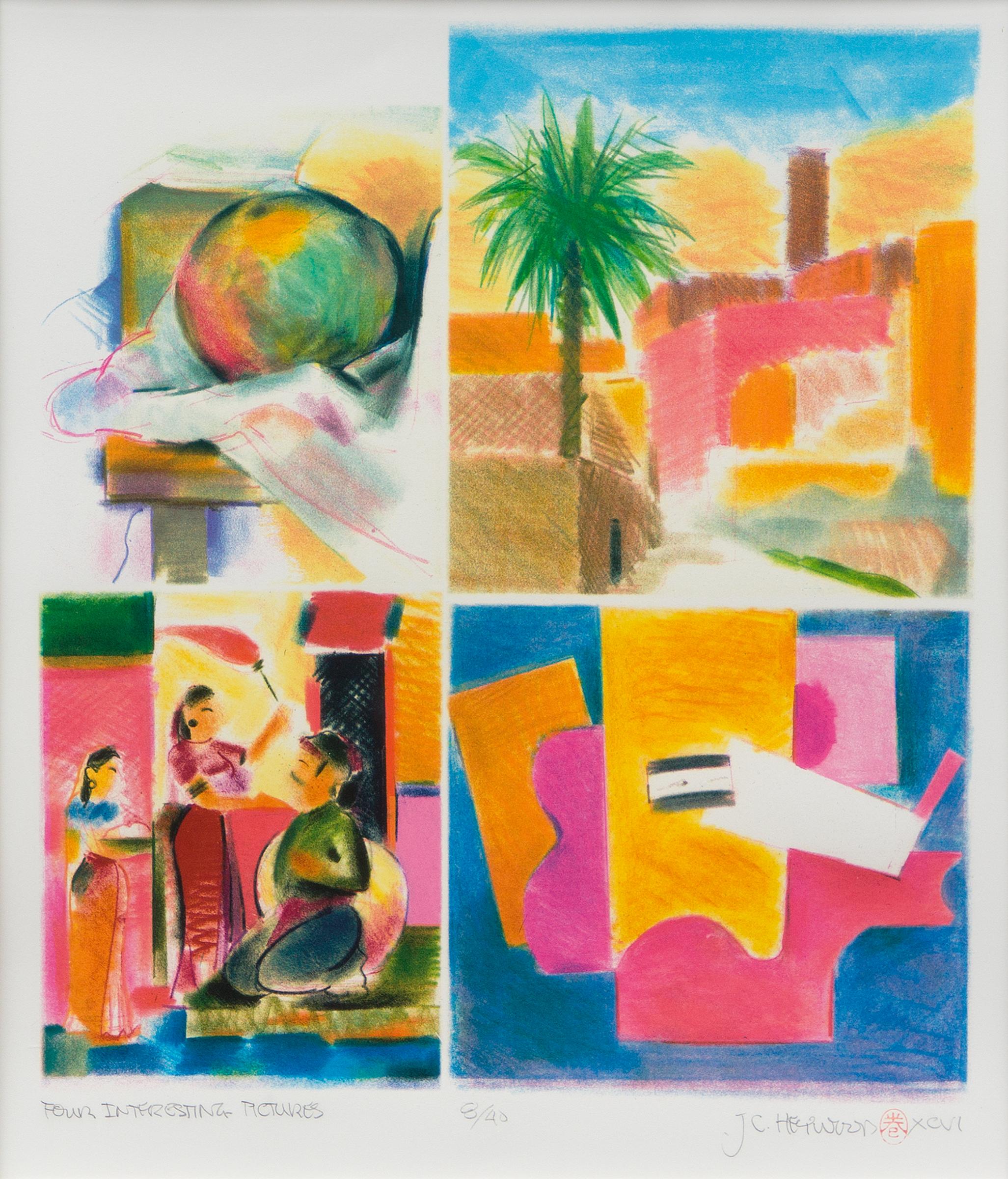 John Carl Heywood (1941) - Four interesting pictures, 1996