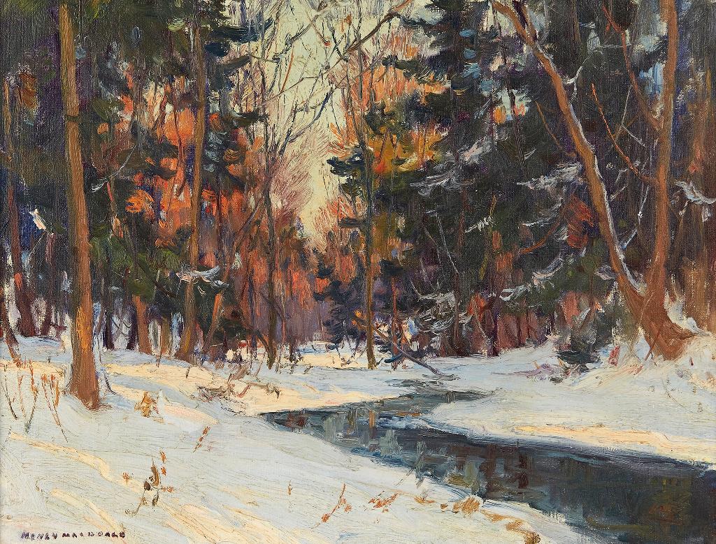 Manly Edward MacDonald (1889-1971) - Wood Interior - Humber Bay