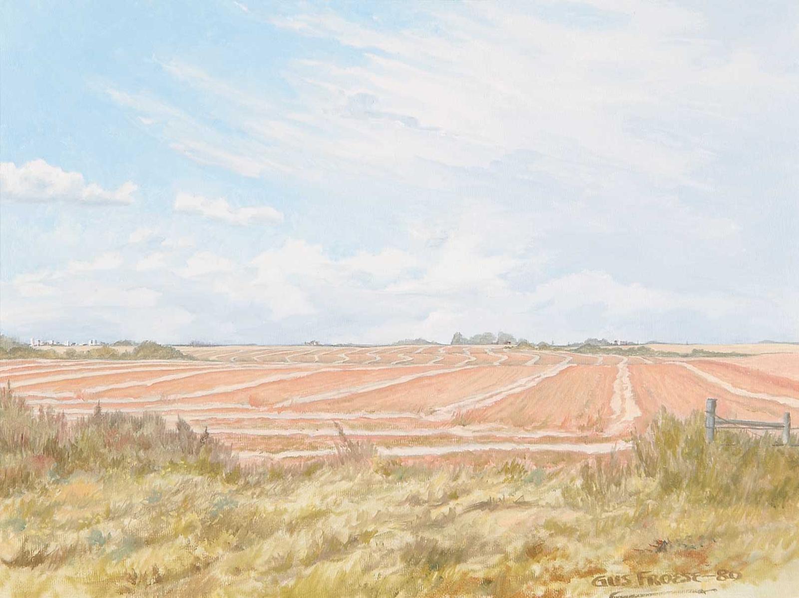 Gus Froese (1929-2017) - Untitled - Prairie Skies
