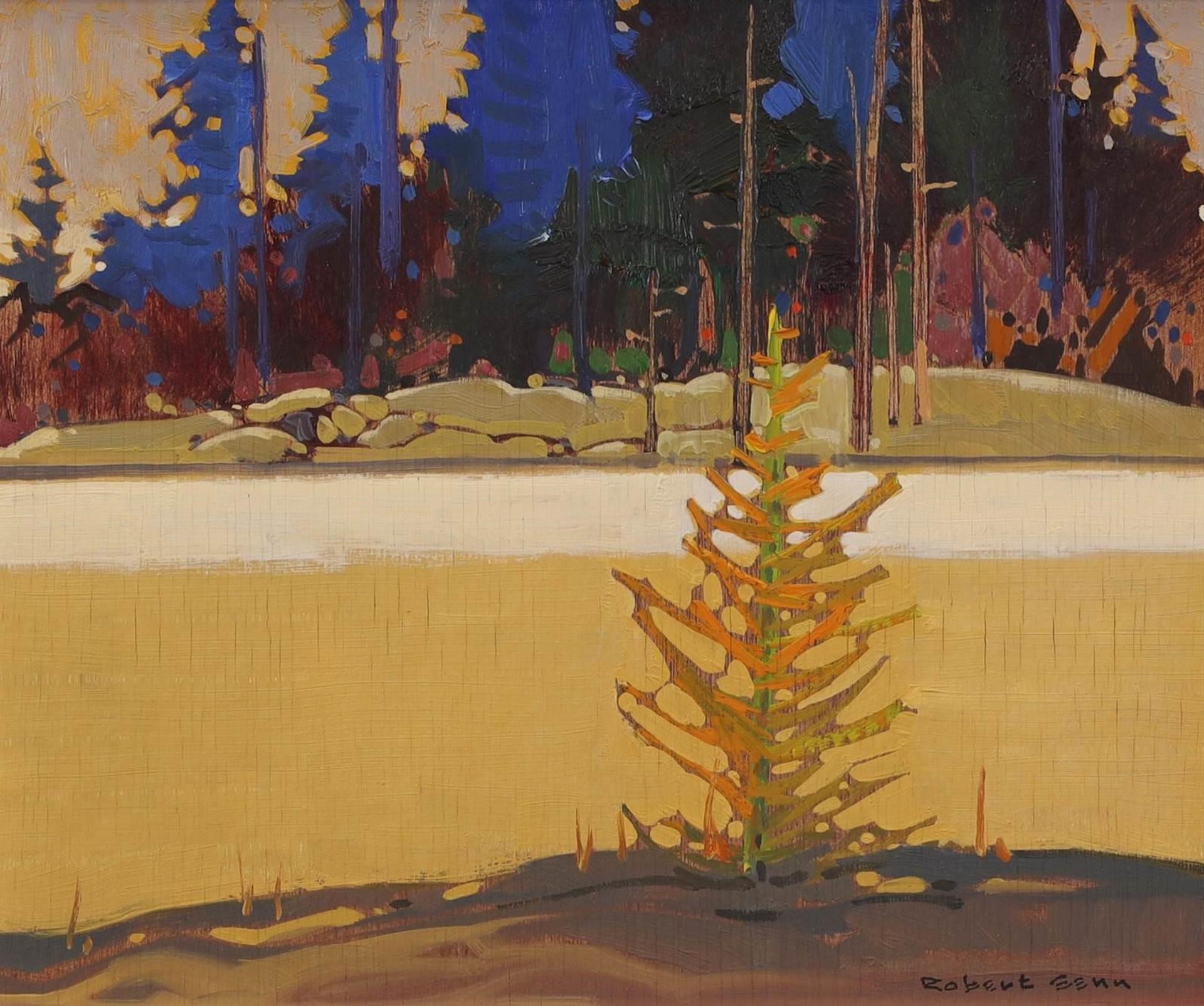 Robert Douglas Genn (1936-2014) - Midwinter Lake