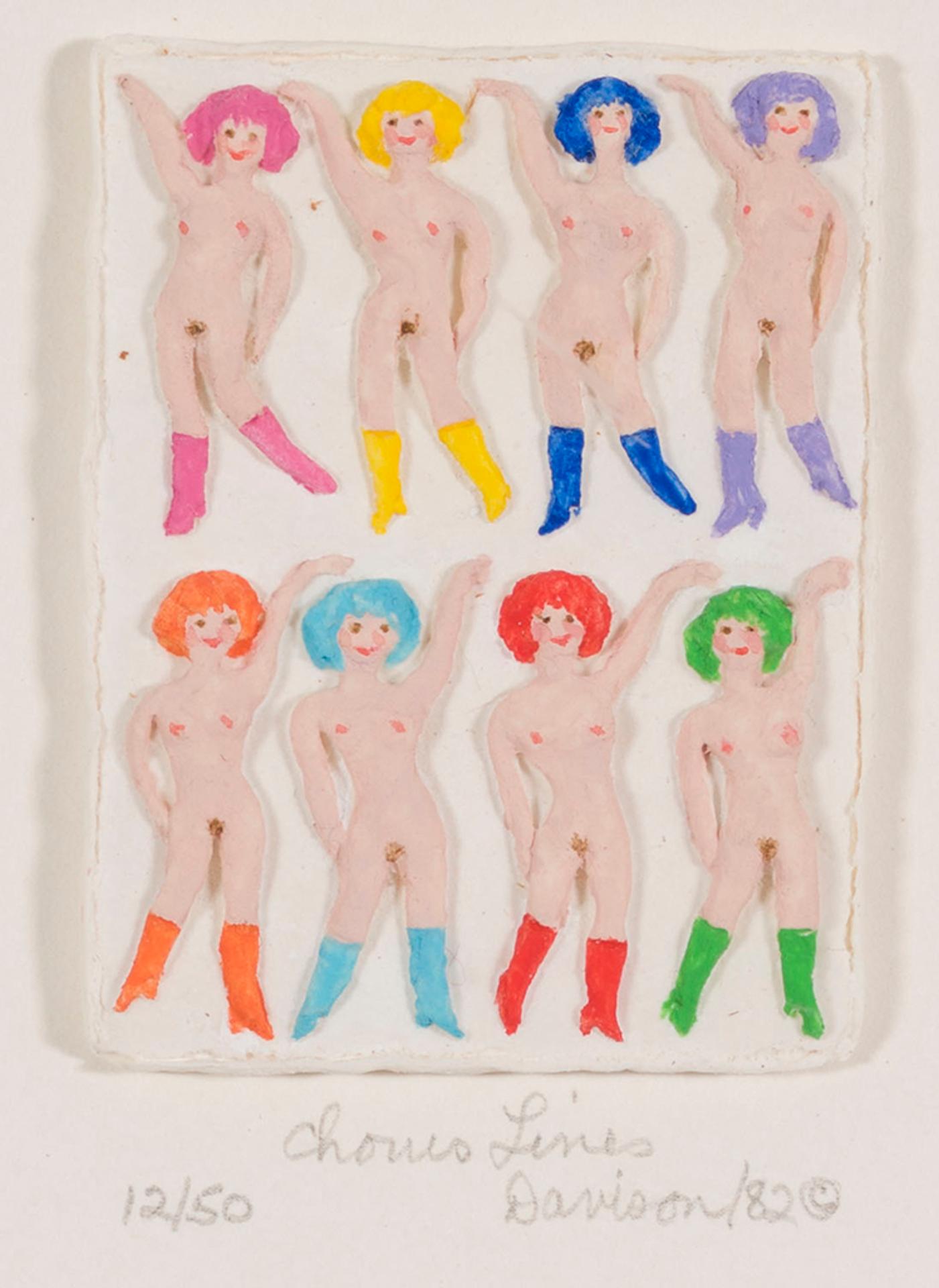 Betty Gertrude Elizabeth Mary Davison (1909-2000) - Chorus Line